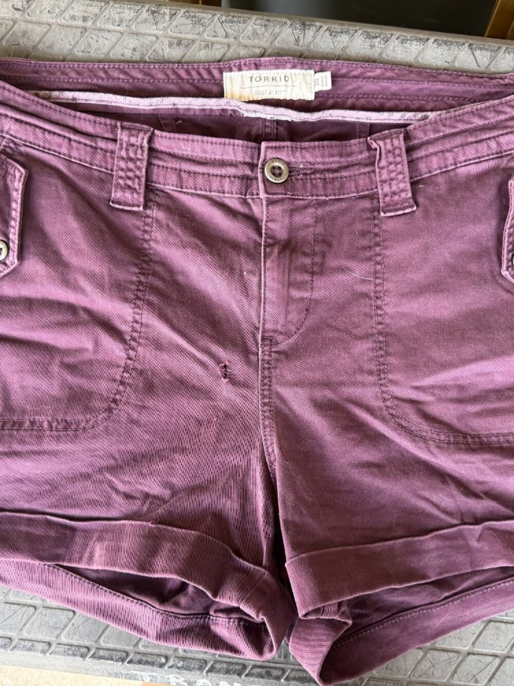 Torrid Military shorts